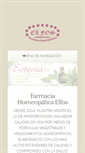 Mobile Screenshot of homeopatiaelfos.com